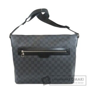 Louis Vuitton Mick Damier Graphite Black Shoulder Bag Canvas